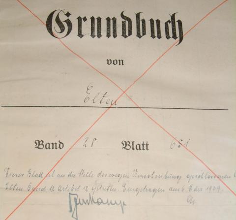 Grundbuch-Foliant