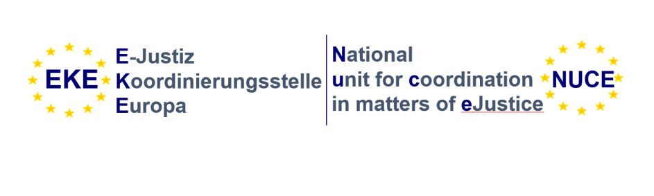 Logo der E-Justiz Koordinierungsstelle Europa