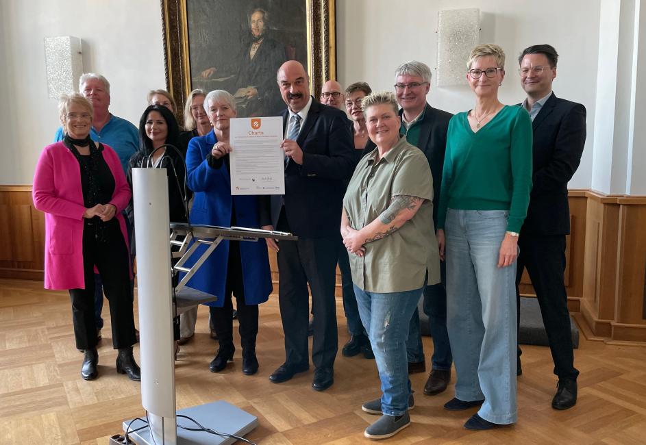 Unterzeichnung der Charta Beruf und Pflege am Oberlandesgericht Köln