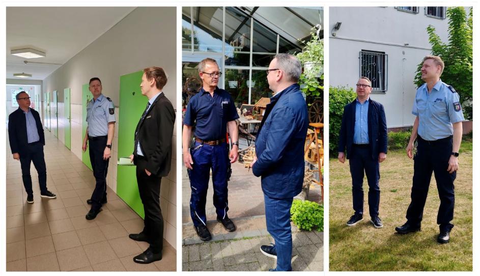 Minister Limbach zu Besuch in der JVA Bielefeld Senne