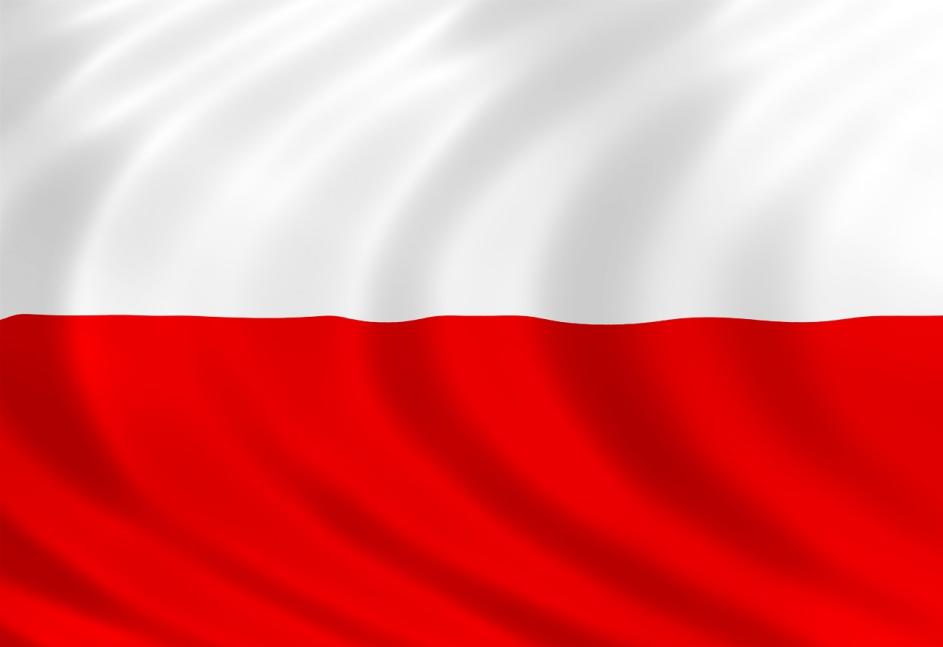 Polnische Flagge