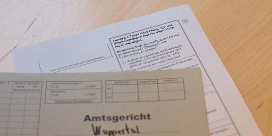 Antrag auf Erlass eines Pfändungs- und Überweisungsbeschlusses