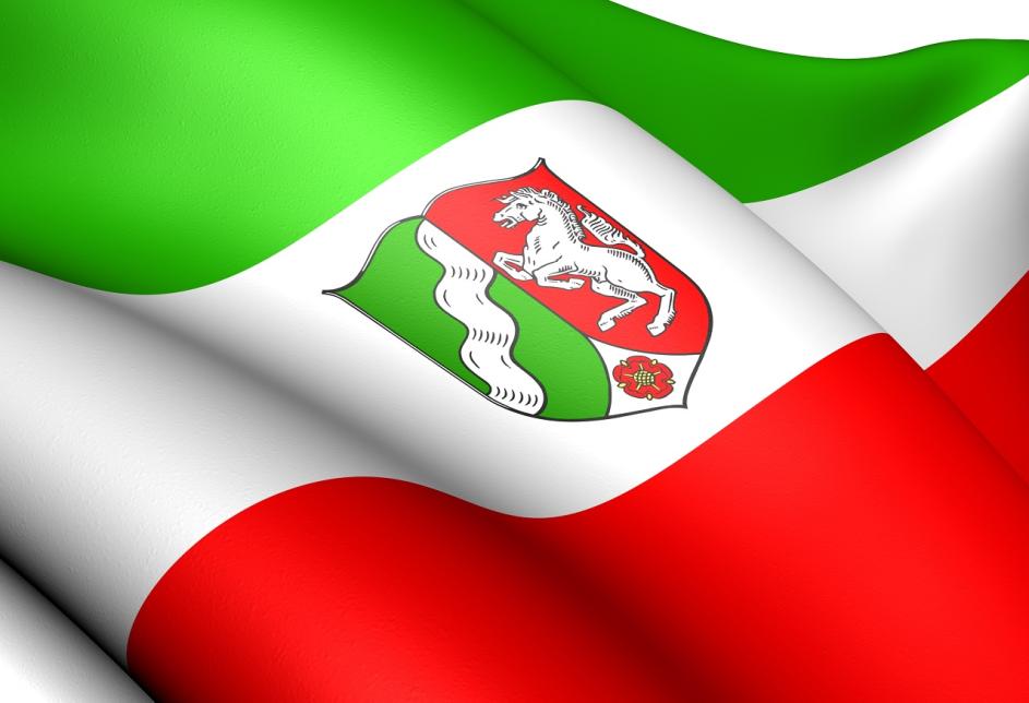 Nordrhein-Westfalen-Flagge