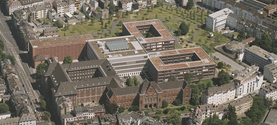 Luftbild Arbeitsgericht Aachen