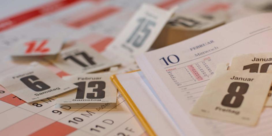 verschiedene Kalender