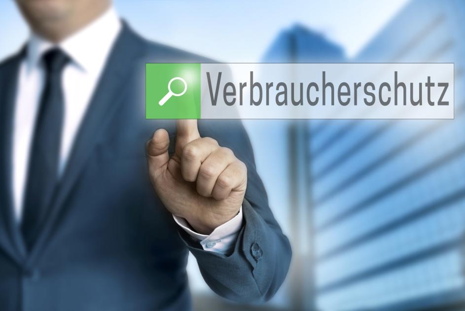 Mann / Verbraucherschutz Suchfeld