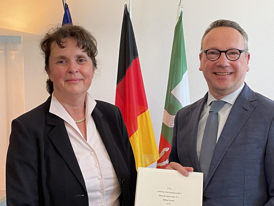 Heike Fuchs ist neue Leiterin der Staatsanwaltschaft Aachen