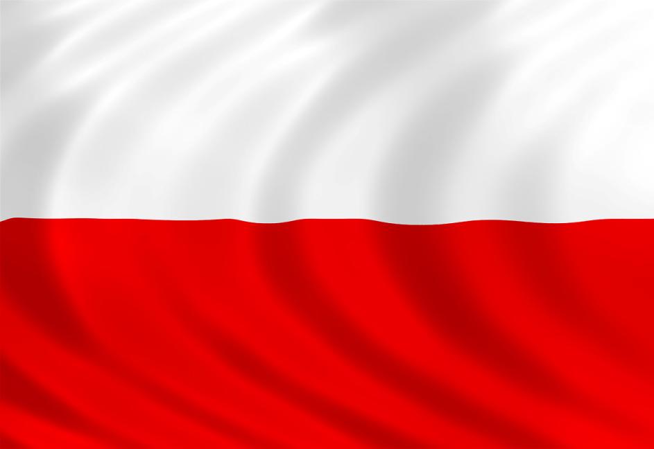 Polnische Flagge