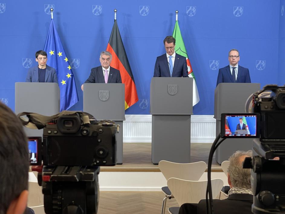 Stärkung der Terrorismusbekämpfung und Verbesserungen in der Migrationspolitik: Umsetzung des Maßnahmenpakets zu Sicherheit, Migration, Prävention