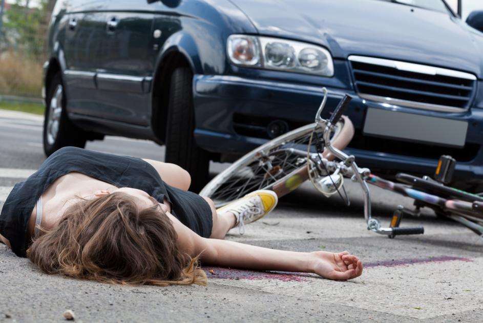 Verkehrsunfall Auto-Radfahrer